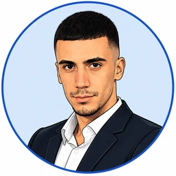Illustrated portrait of Jovan Filipović